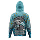 Cronulla-Sutherland Sharks Custom Hoodie - Custom With Aboriginal Inspired Style Of Dot Painting Patterns  Hoodie