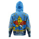 Gold Coast Titans Custom Hoodie - Custom With Aboriginal Inspired Style Of Dot Painting Patterns  Hoodie