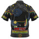 Penrith Panthers Custom Polo Shirt - Custom With Aboriginal Inspired Style Of Dot Painting Patterns  Polo Shirt