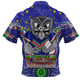 New Zealand Warriors Custom Polo Shirt - Custom With Aboriginal Inspired Style Of Dot Painting Patterns  Polo Shirt
