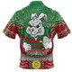 South Sydney Rabbitohs Hawaiian Shirt - Custom With Aboriginal Inspired Style Of Dot Painting Patterns  Hawaiian Shirt