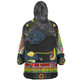 Penrith Panthers Custom Snug Hoodie - Custom With Aboriginal Inspired Style Of Dot Painting Patterns  Snug Hoodie