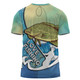 Australia Fishing Aboriginal Fishing Custom T-shirt - Love Fishing Murray Cod In Aboriginal Art Patterns T-shirt