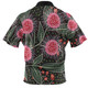 Australia Flowers Aboriginal Hawaiian Shirt - Aboriginal Style Australian Hakea Flower Hawaiian Shirt