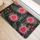Australia Flowers Aboriginal Doormat - Aboriginal Style Australian Hakea Flower Doormat
