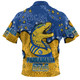 Parramatta Eels Custom Polo Shirt - Team With Dot And Star Patterns For Tough Fan Polo Shirt