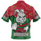 South Sydney Rabbitohs Polo Shirt - Team With Dot And Star Patterns For Tough Fan Polo Shirt