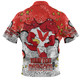 St. George Illawarra Dragons Custom Polo Shirt - Team With Dot And Star Patterns For Tough Fan Polo Shirt