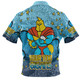 Gold Coast Titans Custom Polo Shirt - Team With Dot And Star Patterns For Tough Fan Polo Shirt