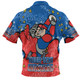 Newcastle Knights Custom Hawaiian Shirt - Team With Dot And Star Patterns For Tough Fan Hawaiian Shirt