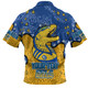 Parramatta Eels Custom Hawaiian Shirt - Team With Dot And Star Patterns For Tough Fan Hawaiian Shirt