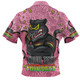 Penrith Panthers Custom Hawaiian Shirt - Team With Dot And Star Patterns For Tough Fan Hawaiian Shirt