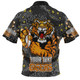 Wests Tigers Custom Hawaiian Shirt - Team With Dot And Star Patterns For Tough Fan Hawaiian Shirt
