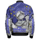 Canterbury-Bankstown Bulldogs Custom Bomber Jacket - Team With Dot And Star Patterns For Tough Fan Bomber Jacket