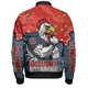 Sydney Roosters Custom Bomber Jacket - Team With Dot And Star Patterns For Tough Fan Bomber Jacket