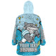 Cronulla-Sutherland Sharks Custom Snug Hoodie - Team With Dot And Star Patterns For Tough Fan Snug Hoodie