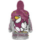 Manly Warringah Sea Eagles Snug Hoodie - Team With Dot And Star Patterns For Tough Fan Snug Hoodie
