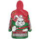 South Sydney Rabbitohs Snug Hoodie - Team With Dot And Star Patterns For Tough Fan Snug Hoodie
