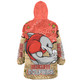 Redcliffe Dolphins Custom Snug Hoodie - Team With Dot And Star Patterns For Tough Fan Snug Hoodie