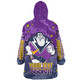 Melbourne Storm Custom Snug Hoodie - Team With Dot And Star Patterns For Tough Fan Snug Hoodie