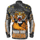 Wests Tigers Custom Long Sleeve Shirt - Team With Dot And Star Patterns For Tough Fan Long Sleeve Shirt