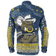 North Queensland Cowboys Custom Long Sleeve Shirt - Team With Dot And Star Patterns For Tough Fan Long Sleeve Shirt