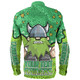 Canberra Raiders Custom Long Sleeve Shirt - Team With Dot And Star Patterns For Tough Fan Long Sleeve Shirt