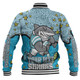 Cronulla-Sutherland Sharks Custom Baseball Jacket - Team With Dot And Star Patterns For Tough Fan Baseball Jacket