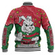 South Sydney Rabbitohs Baseball Jacket - Team With Dot And Star Patterns For Tough Fan Baseball Jacket