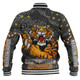 Wests Tigers Custom Baseball Jacket - Team With Dot And Star Patterns For Tough Fan Baseball Jacket