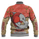 Redcliffe Dolphins Custom Baseball Jacket - Team With Dot And Star Patterns For Tough Fan Baseball Jacket