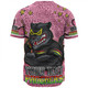 Penrith Panthers Custom Baseball Shirt - Team With Dot And Star Patterns For Tough Fan Baseball Shirt