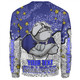 Canterbury-Bankstown Bulldogs Custom Sweatshirt - Team With Dot And Star Patterns For Tough Fan Sweatshirt