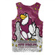 Manly Warringah Sea Eagles Men Singlet - Team With Dot And Star Patterns For Tough Fan Men Singlet