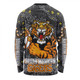 Wests Tigers Custom Long Sleeve T-shirt - Team With Dot And Star Patterns For Tough Fan Long Sleeve T-shirt