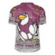 Manly Warringah Sea Eagles Rugby Jersey - Team With Dot And Star Patterns For Tough Fan Rugby Jersey