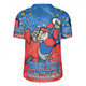 Newcastle Knights Custom Rugby Jersey - Team With Dot And Star Patterns For Tough Fan Rugby Jersey