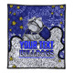 Canterbury-Bankstown Bulldogs Custom Quilt - Team With Dot And Star Patterns For Tough Fan Quilt