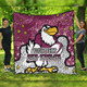 Manly Warringah Sea Eagles Quilt - Team With Dot And Star Patterns For Tough Fan Quilt
