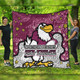 Manly Warringah Sea Eagles Quilt - Team With Dot And Star Patterns For Tough Fan Quilt