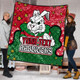 South Sydney Rabbitohs Quilt - Team With Dot And Star Patterns For Tough Fan Quilt