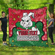 South Sydney Rabbitohs Quilt - Team With Dot And Star Patterns For Tough Fan Quilt