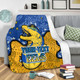 Parramatta Eels Custom Blanket - Team With Dot And Star Patterns For Tough Fan Blanket