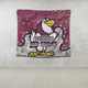 Manly Warringah Sea Eagles Tapestry - Team With Dot And Star Patterns For Tough Fan Tapestry