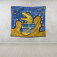 Parramatta Eels Custom Tapestry - Team With Dot And Star Patterns For Tough Fan Tapestry