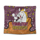 Brisbane Broncos Custom Tapestry - Team With Dot And Star Patterns For Tough Fan Tapestry