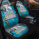 Cronulla-Sutherland Sharks Custom Car Seat Cover - Team With Dot And Star Patterns For Tough Fan Car Seat Cover