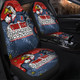 Sydney Roosters Custom Car Seat Cover - Team With Dot And Star Patterns For Tough Fan Car Seat Cover