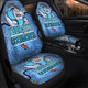 New South Wales Cockroaches Custom Car Seat Cover - Team With Dot And Star Patterns For Tough Fan Car Seat Cover