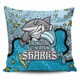 Cronulla-Sutherland Sharks Custom Pillow Cases - Team With Dot And Star Patterns For Tough Fan Pillow Cases